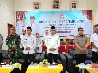 Musrenbang RKPD 2027 Samatiga dan Bubon, Wujudkan Pembangunan Berkualitas dan Merata