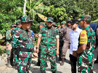 Hadiri TMMD, Wabup Said : Pemerintah Siap Dukung Percepatan Pembangunan