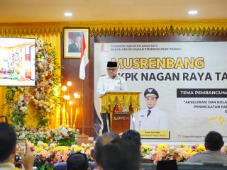 Bupati TRK Buka Musrenbang RKPK Nagan Raya 2027, Tekankan Peningkatan PAD