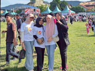 Lautan Manusia Meriah Jalan Santai HUT Abdya ke-24, Dua Sepeda Motor Jadi Rebutan