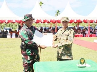 Dandim 0110/Abdya Gelar TMMD di Desa Gunung Cut , Bangun Jalan Hingga Renovasi Rumah Tidak Layak Huni