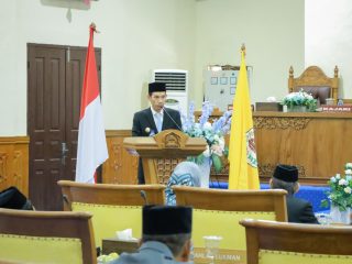 Bupati Aceh Barat Hadiri Penutupan Rapat Paripurna LKPJ 2025
