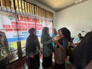 Ketua TP PKK Subulussalam Tinjau Posyandu, Pantau Implementasi MBG di Desa Lae Ikan
