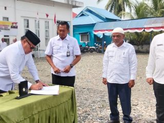 Bupati TRK Lantik Tuha Peut Di Darul Makmur dan Tripa Makmur, Ini Harapannya