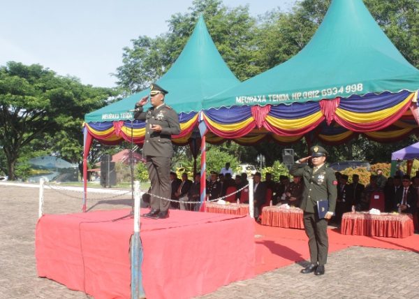Jadi Irup Hari Lahir Pancasila, Dandim 0110/ Abdya Sampaikan Amanat  BPIP