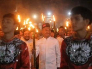 Bupati Safaruddin Pimpin Pawai Obor Sambut 1 Muharram