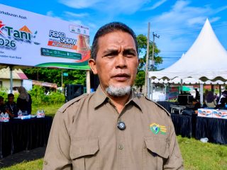 Pasar Tani Road Show Digelar di SMP 1 Meulaboh 