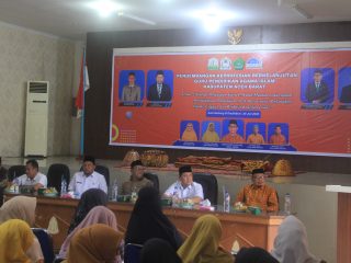 Laksanakan PKB PAI, AGPAII Aceh Barat Siap Dukung Program Pemerintah Tentang Penguatan Karakter di Sekolah 
