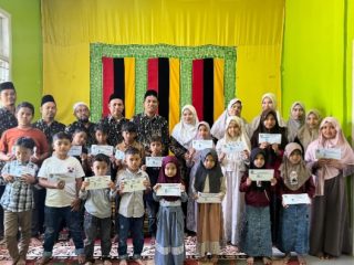 Melalui Program Peaceful Muharram KUA Kecamatan Jaya Santuni Anak Yatim