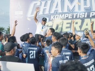 Persada U -17 Abdya Ukir Sejarah Baru  Piala Soeratin Bireun di Hadapan Bupati Safaruddin