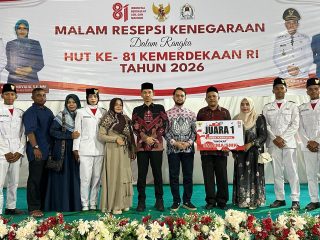 SMA Negeri 4 Wira Bangsa Raih Juara I Karnaval HUT RI 2026 Di Aceh Barat