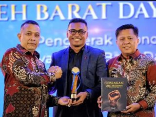 Bupati Safaruddin Terima Penghargaan Award Serambi 2026 Kategori Penggerak Ekonomi