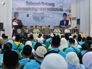 Bupati Aceh Barat Lepas Jamaah Haji Kloter III di Banda Aceh