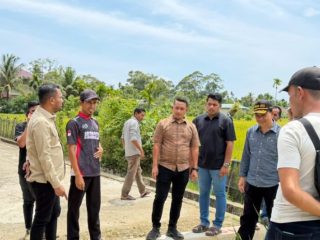 Jamaluddin Idham Tinjau Bantuan Pokir, Ketua DPC PDIP Abdya Apresiasi Langkah dan Kepeduliannya