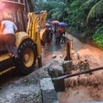 Akibat Hujan Lebat, BPBD Abdya Gerak Cepat Bersih Saluran Tersubat di Alue Selaseh Jeumpa